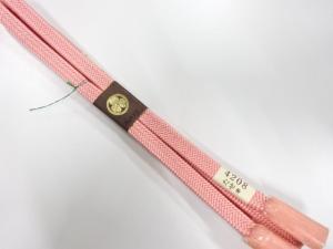 未使用品　正絹　手組帯締め